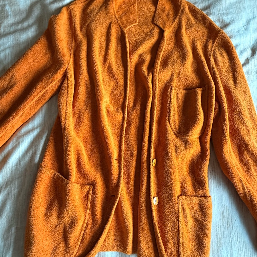 Alaia Orange Women's Cardigan